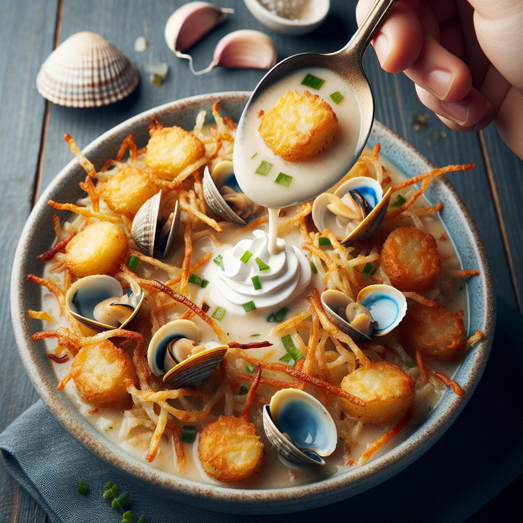 clam chowder hashbrowns