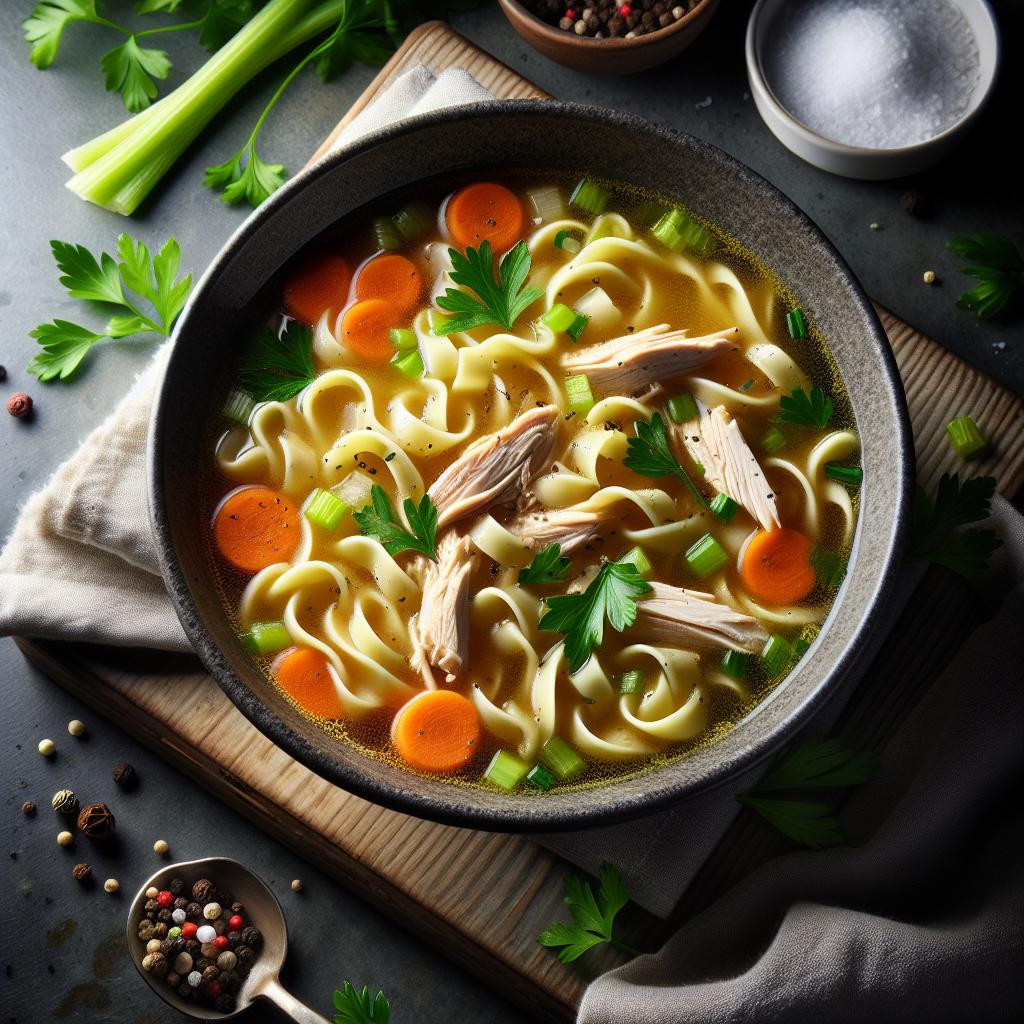 classic chicken noodle soup