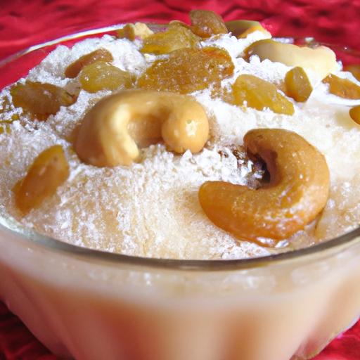 coconut and jaggery pudding