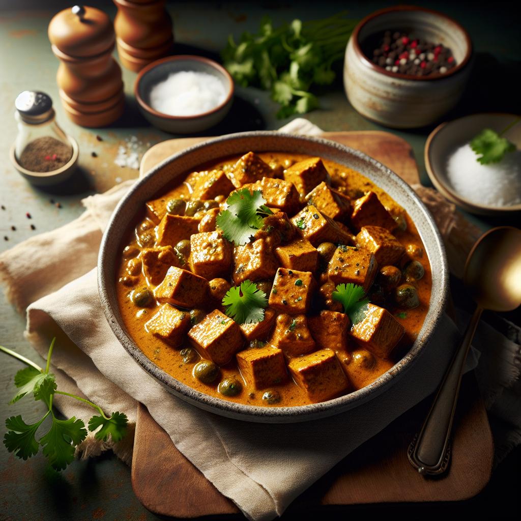 coconut curry tempeh