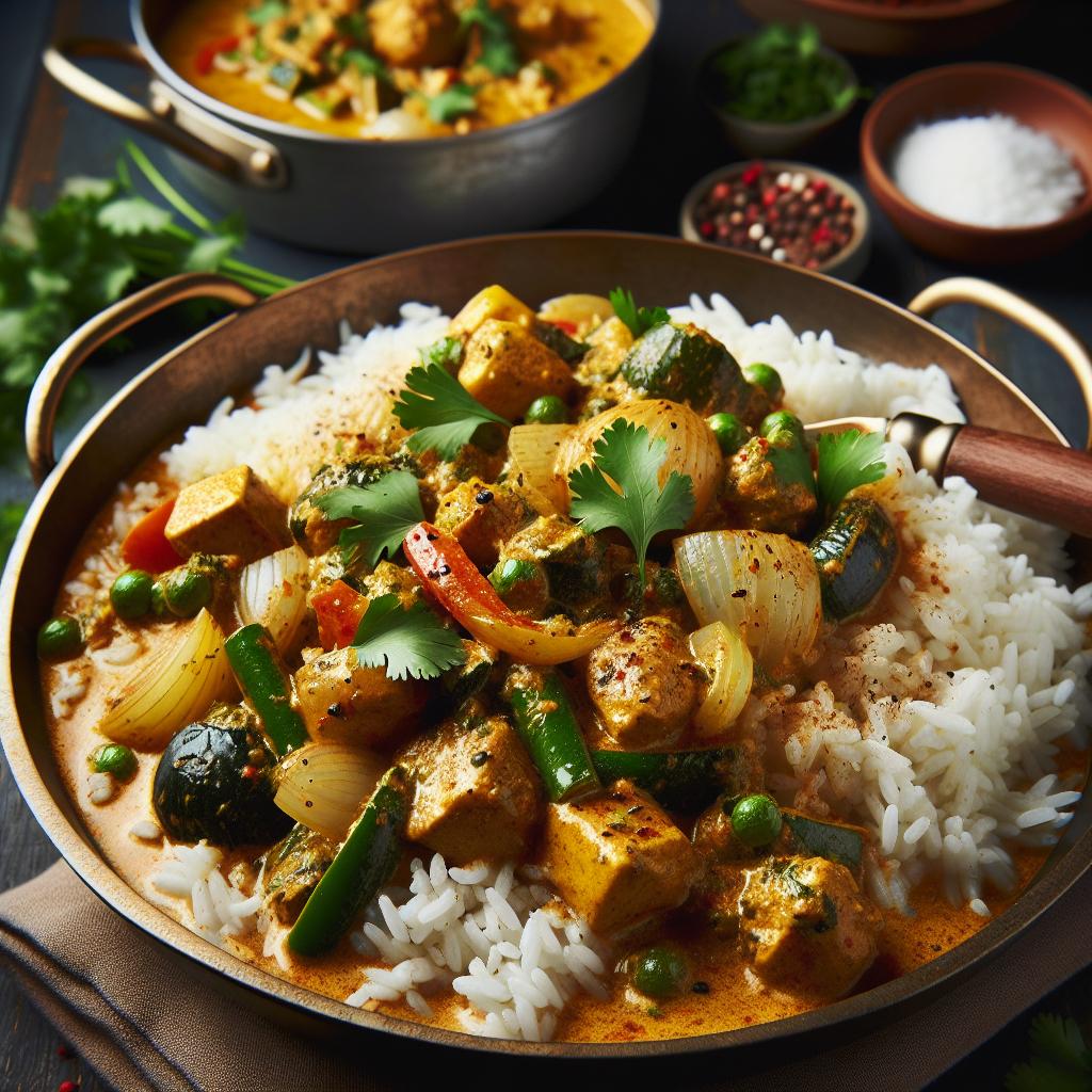 Coconut Curry with Jasmine Rice