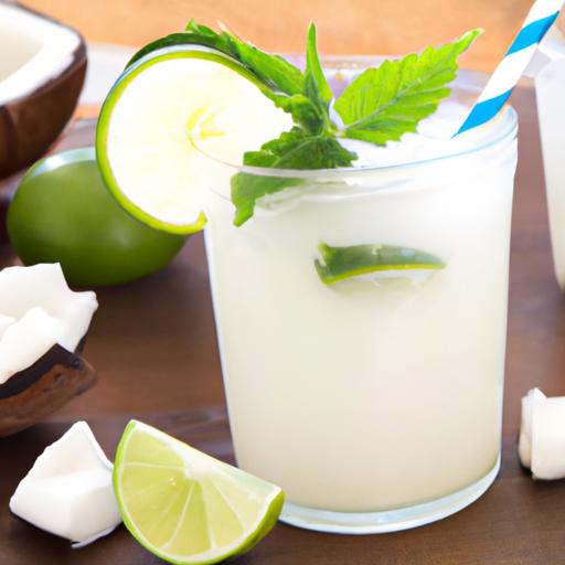 coconut lime refresher