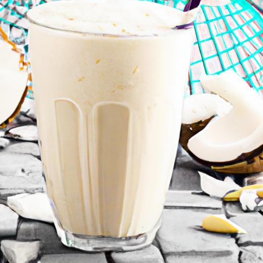 coconut milkshake