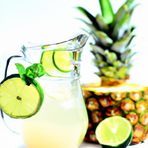 Coconut Pineapple Limeade