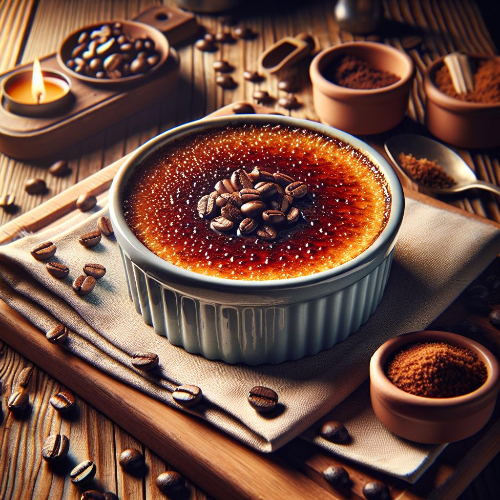 Coffee Milk Creme Brulee