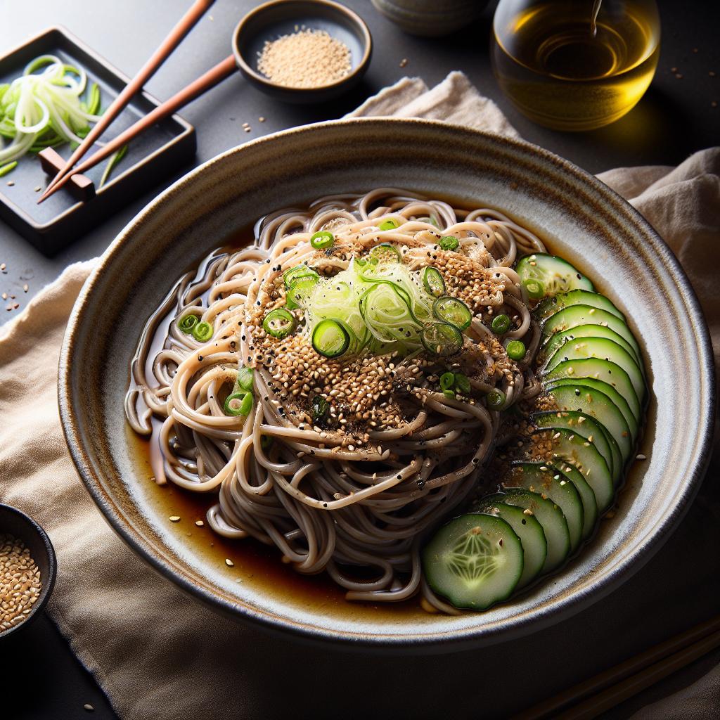 Cold Noodles with Sesame Sauce