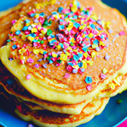 confetti sprinkle pancakes