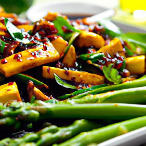 Corn and Asparagus Stir Fry