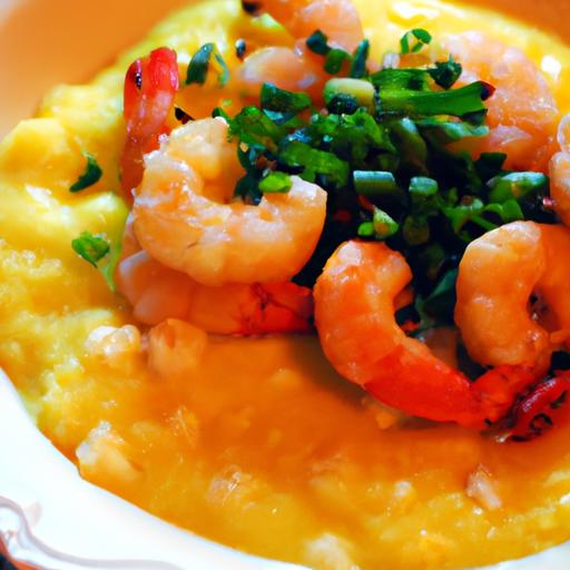 corn and shrimp grits