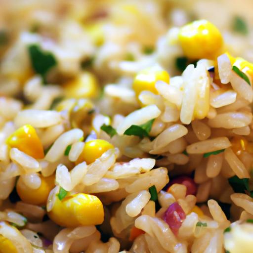 corn and wild rice pilaf