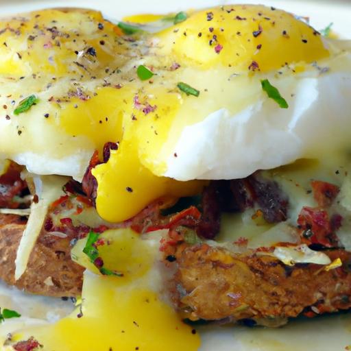 corned beef hash eggs benedict