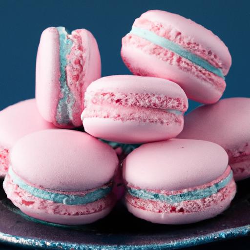 Cotton Candy Macarons