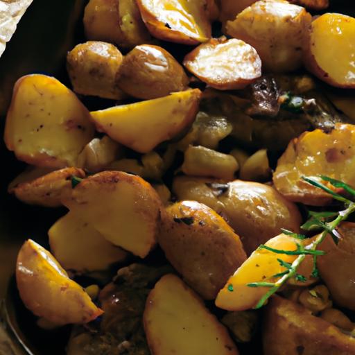 country potatoes with brisket