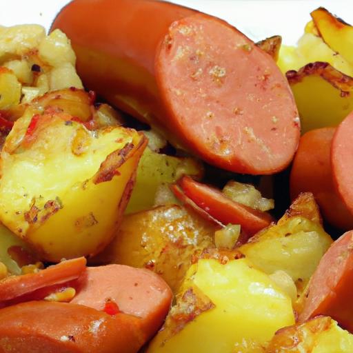 country potatoes with sausage