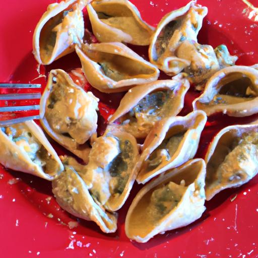 Crab and Spinach Stuffed Shells