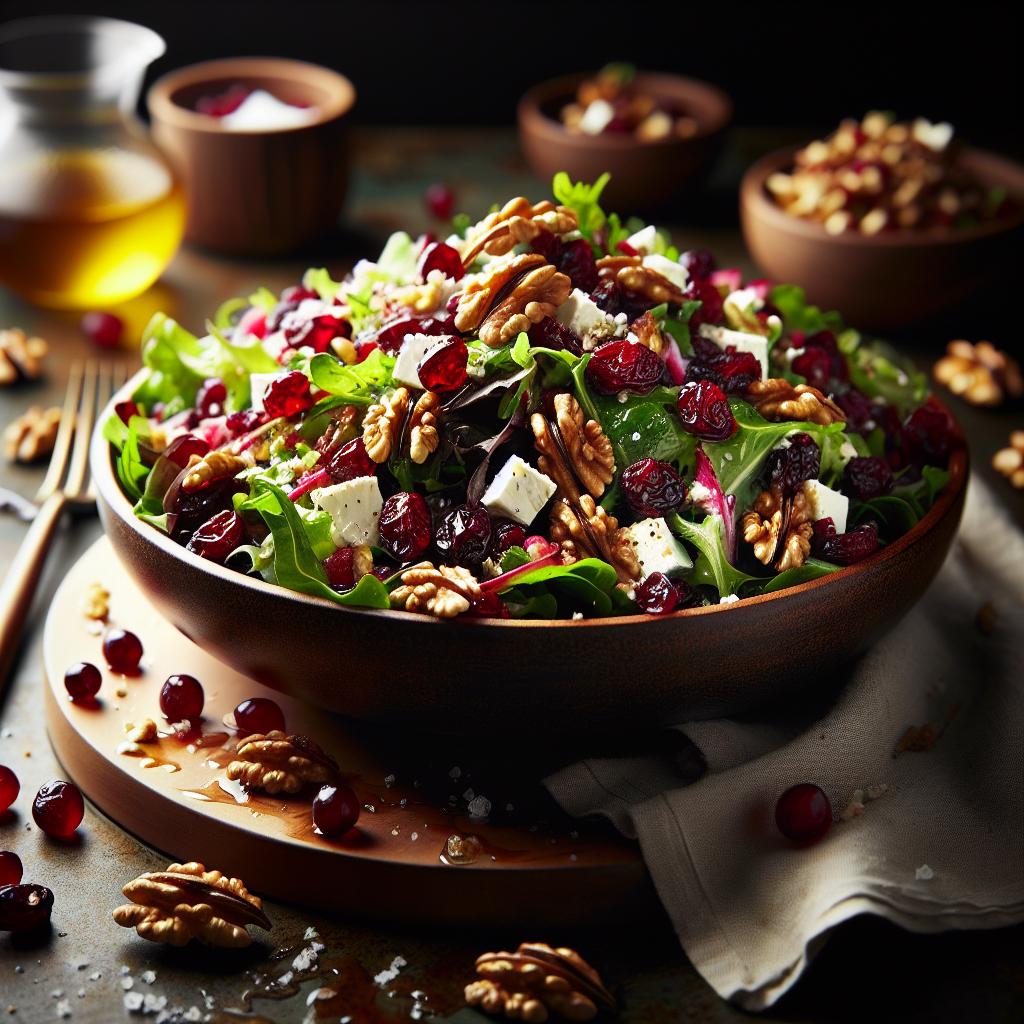 Cranberry Walnut Salad