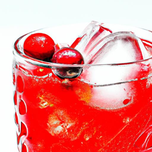 Cranberry Whiskey Ginger Fizz