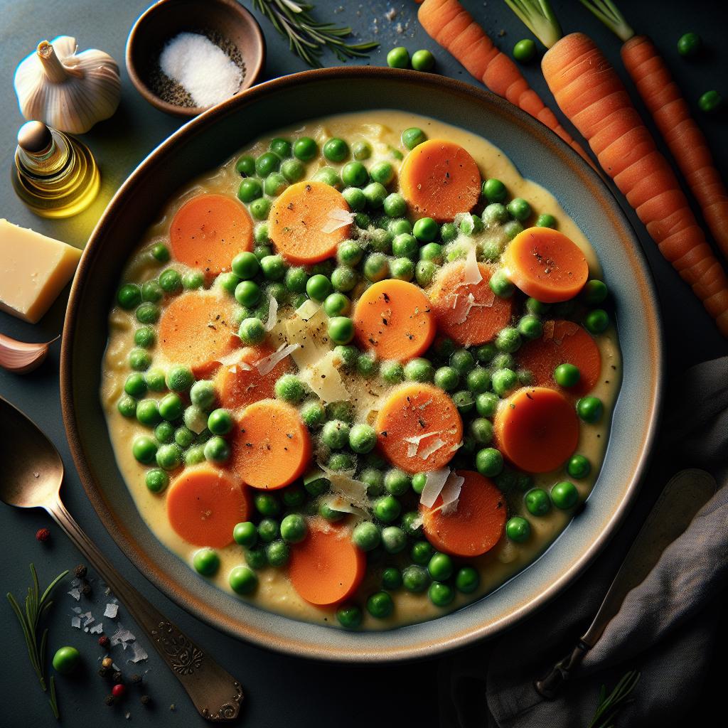 creamed peas and carrots