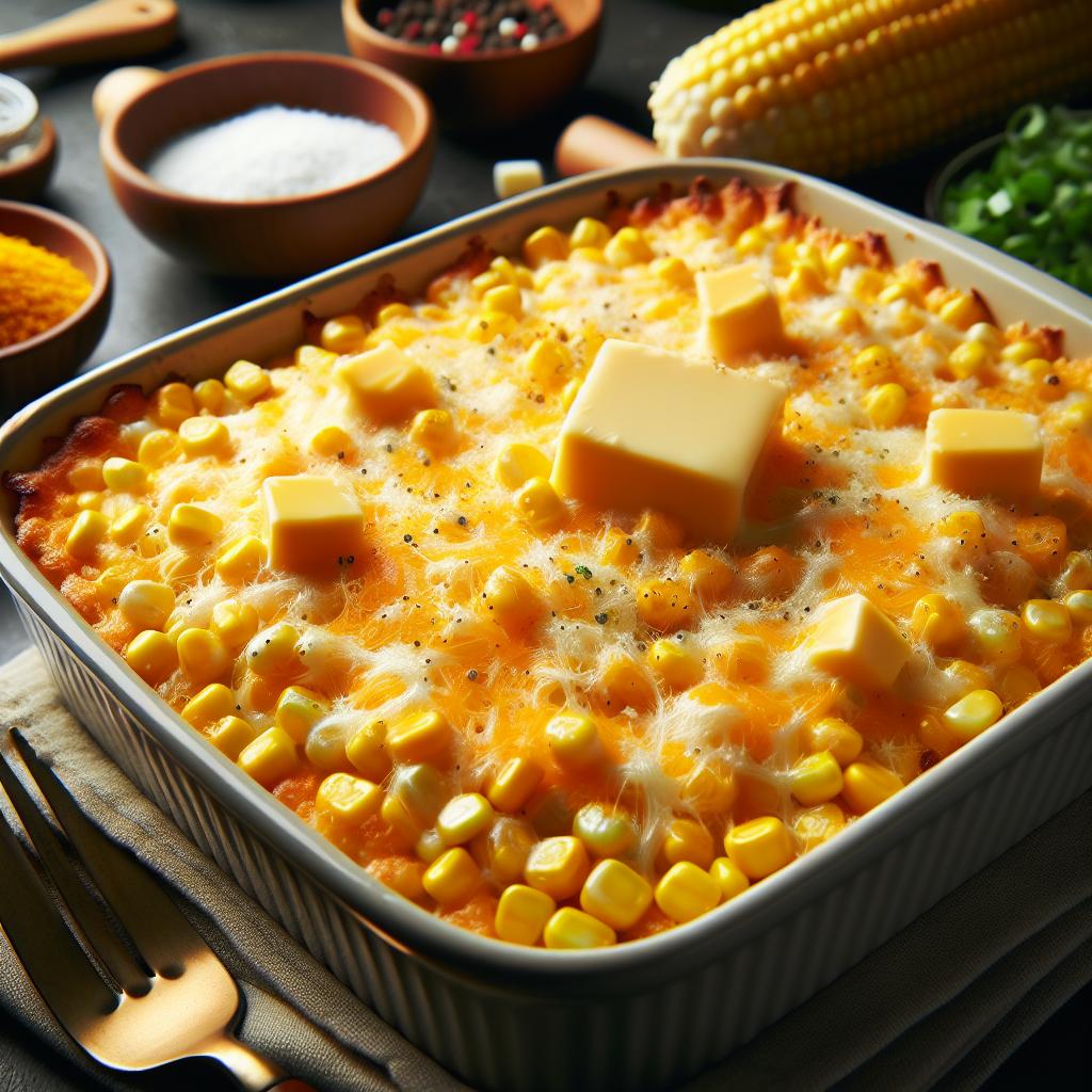 creamy baked corn