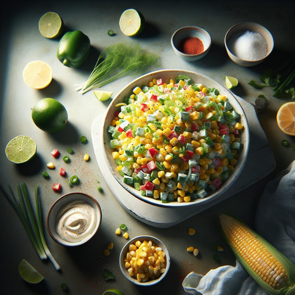 creamy corn salad