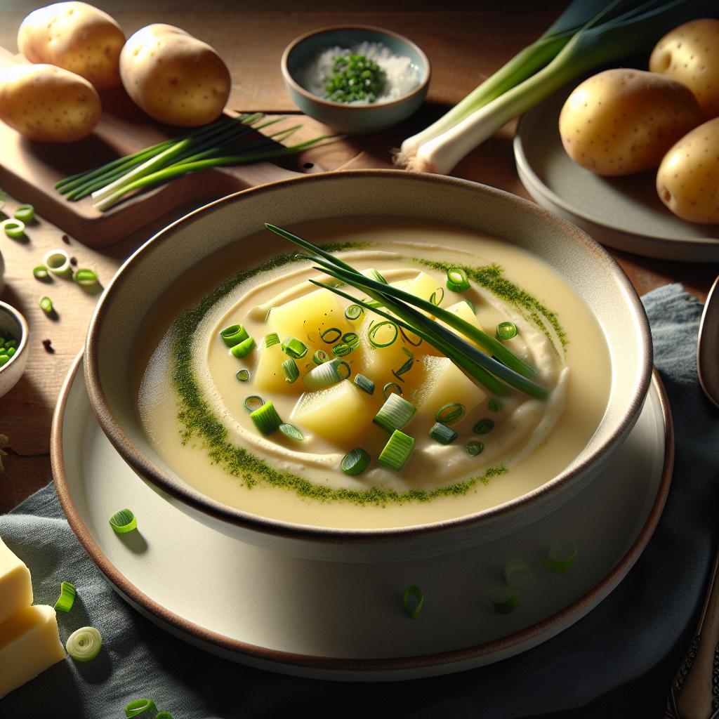 Creamy Potato Leek Soup