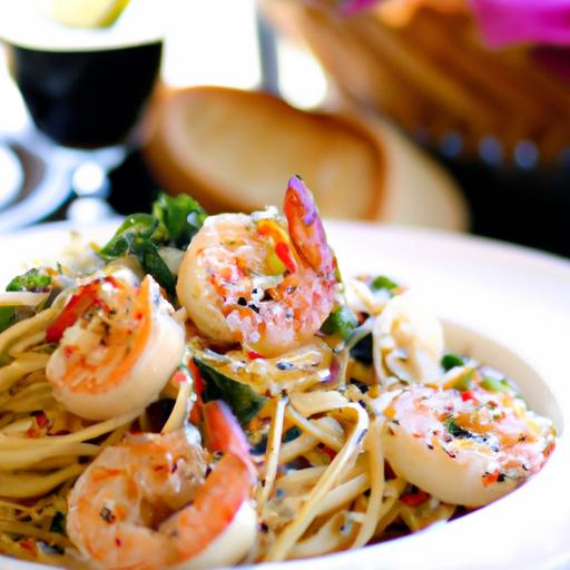 creamy shrimp linguine