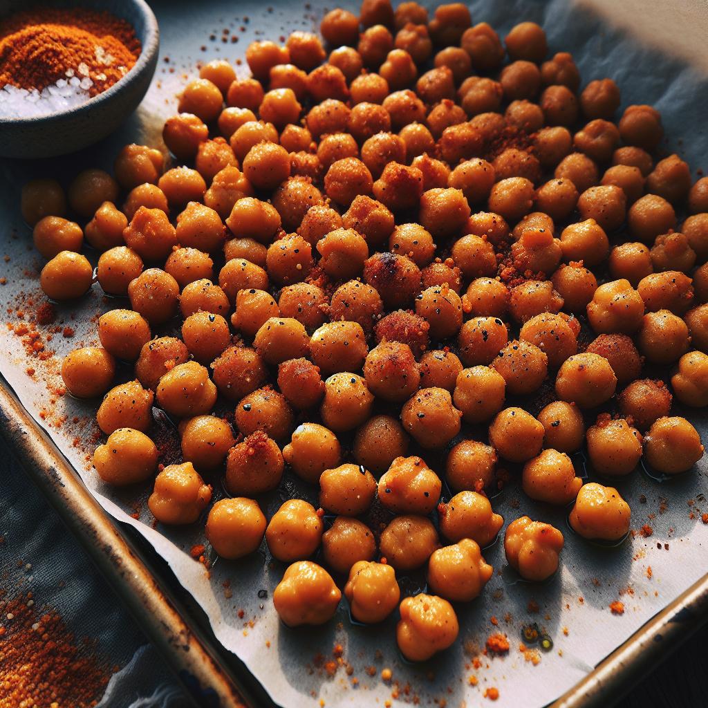 Crispy Baked Chickpeas