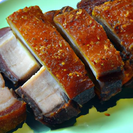 crispy pork belly