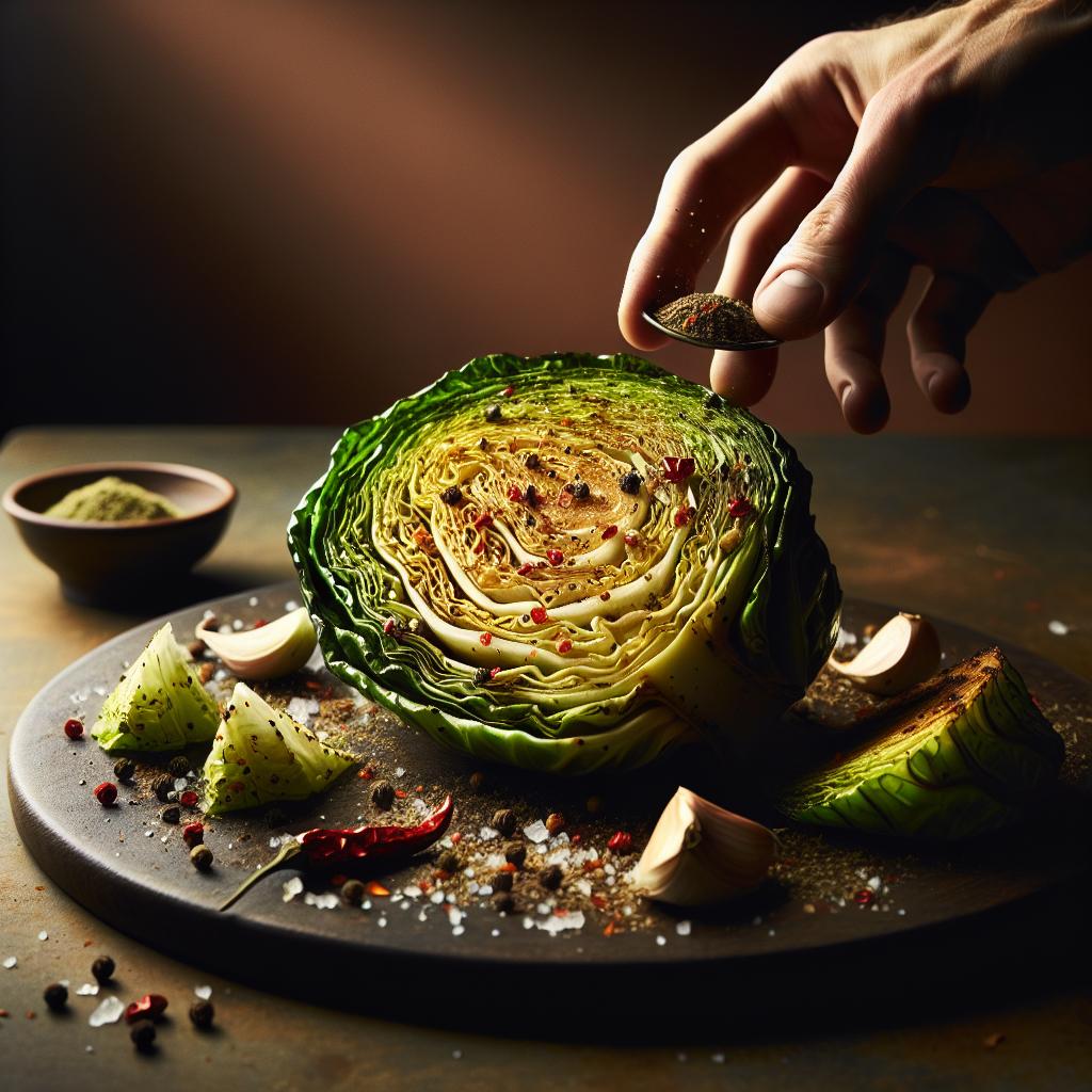 Crispy Roasted Cabbage Steaks