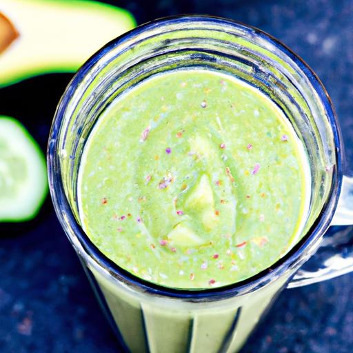 cucumber and avocado smoothie