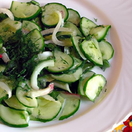 cucumber and dill salad