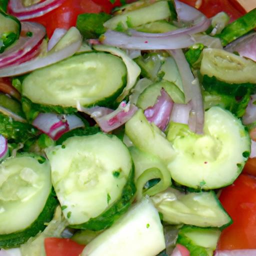 Cucumber and Tomato Salad