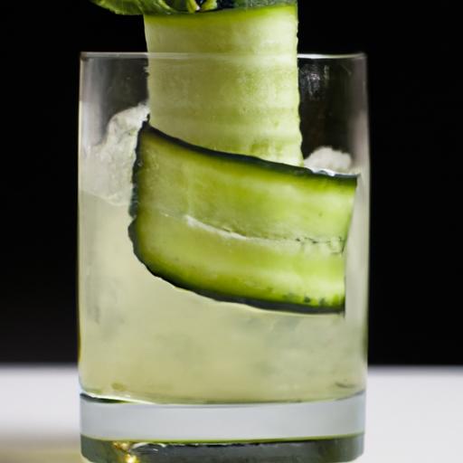 cucumber gin and tonic