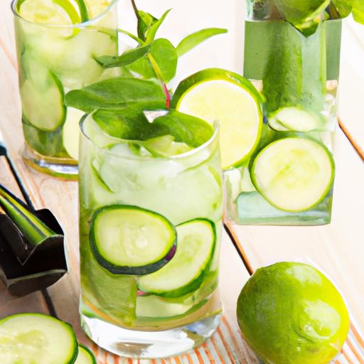 cucumber lime refresher