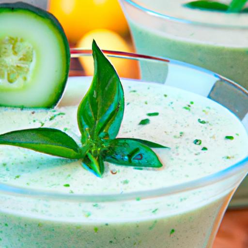 Cucumber Mint Gazpacho