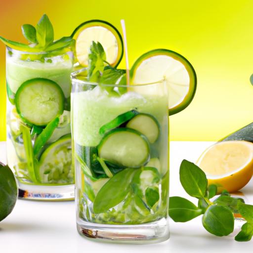 cucumber mint refresher