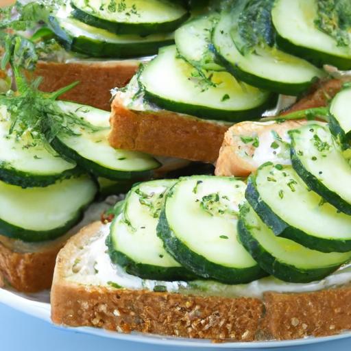 cucumber sandwiches