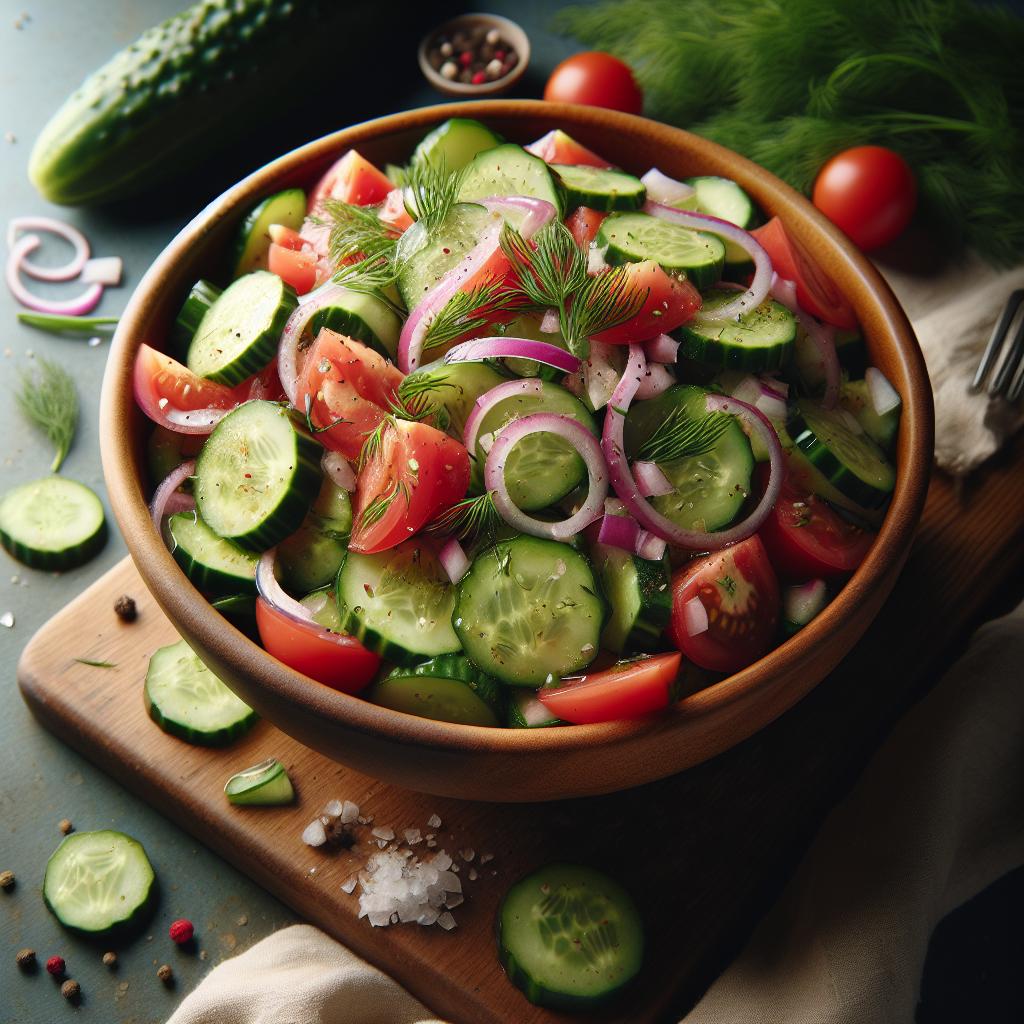 cucumber tomato salad