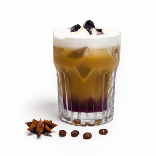 currant and whiskey macchiato