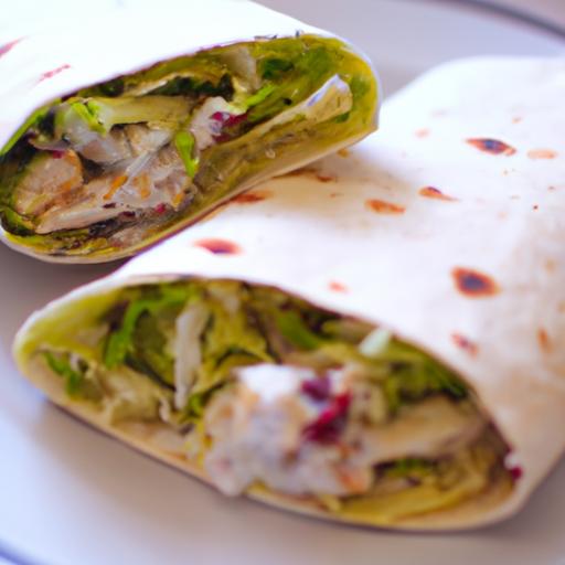 Curry Chicken Salad Wraps