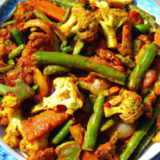 curry vegetable stir fry