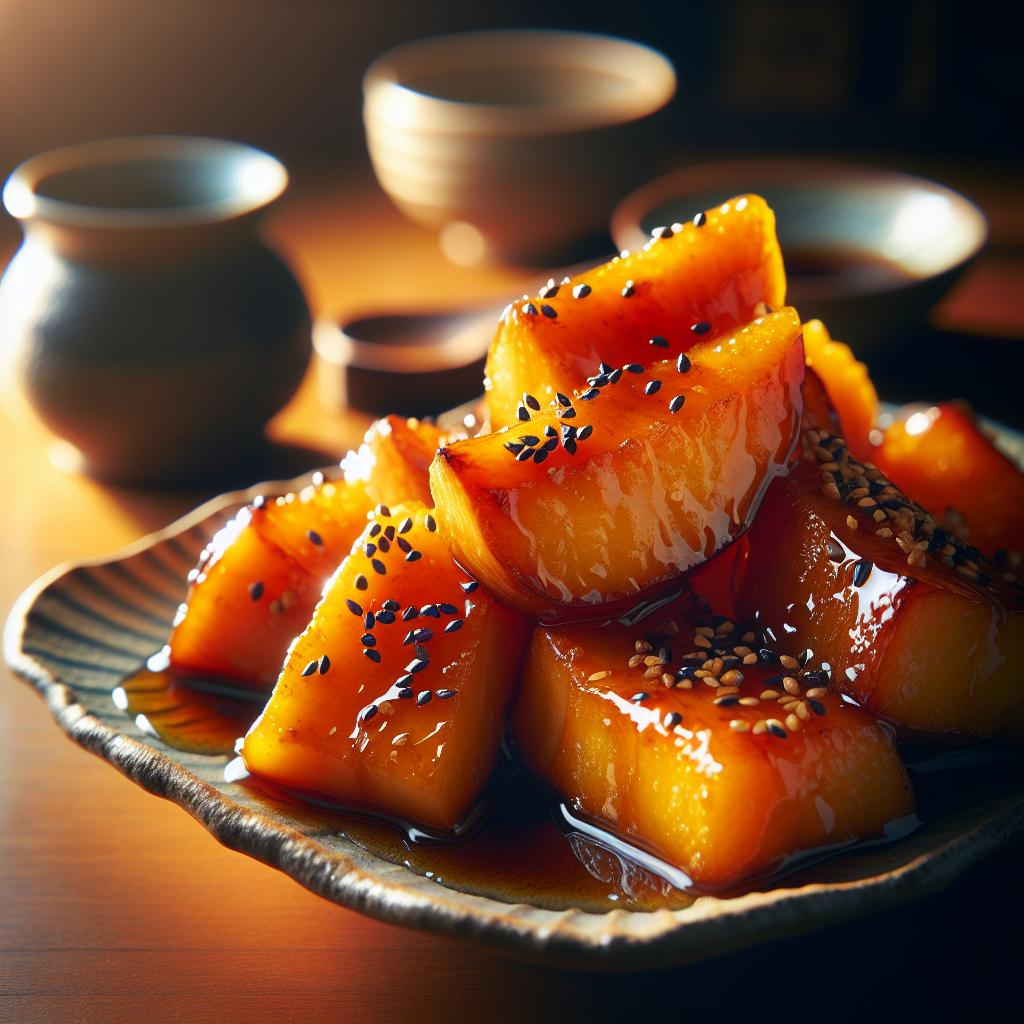 daigaku imo (candied sweet potato)