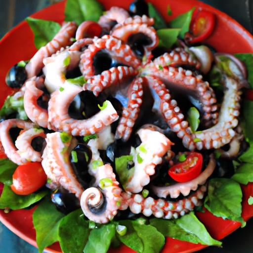 dalmatian octopus salad