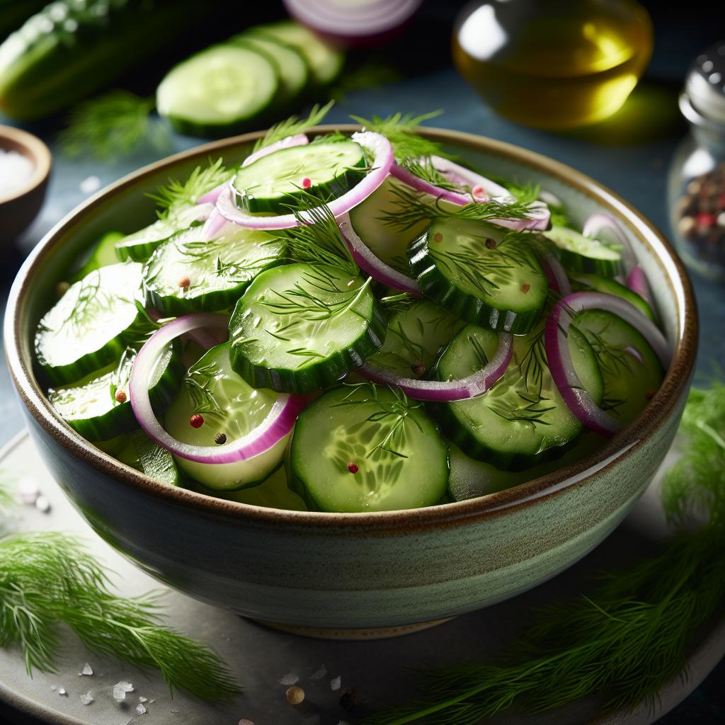 Dill Cucumber Salad