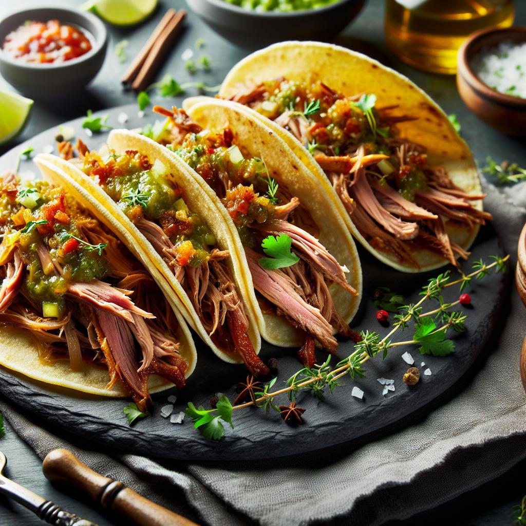 Duck Confit Tacos