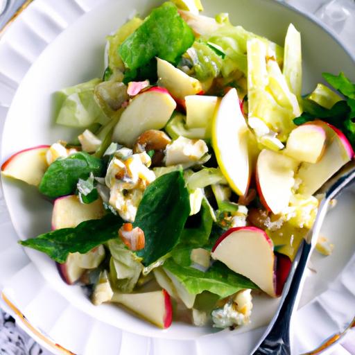 dutch apple and cheese salad