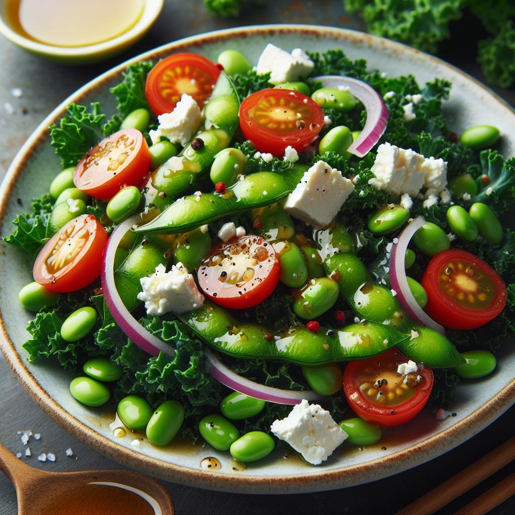 Edamame and Kale Salad