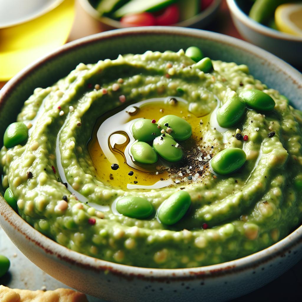 edamame miso dip