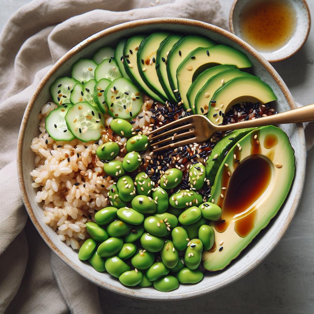 Edamame Rice Bowl