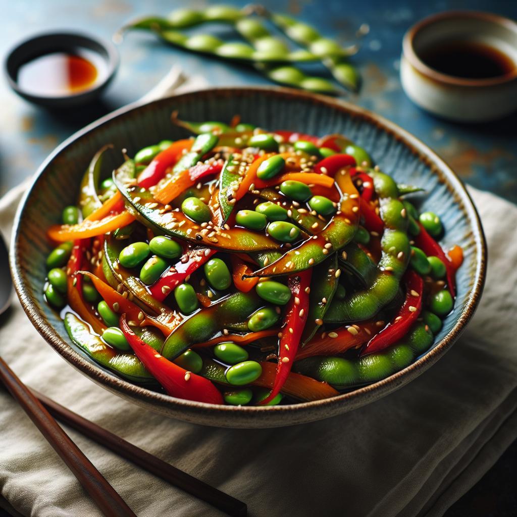 edamame stir fry